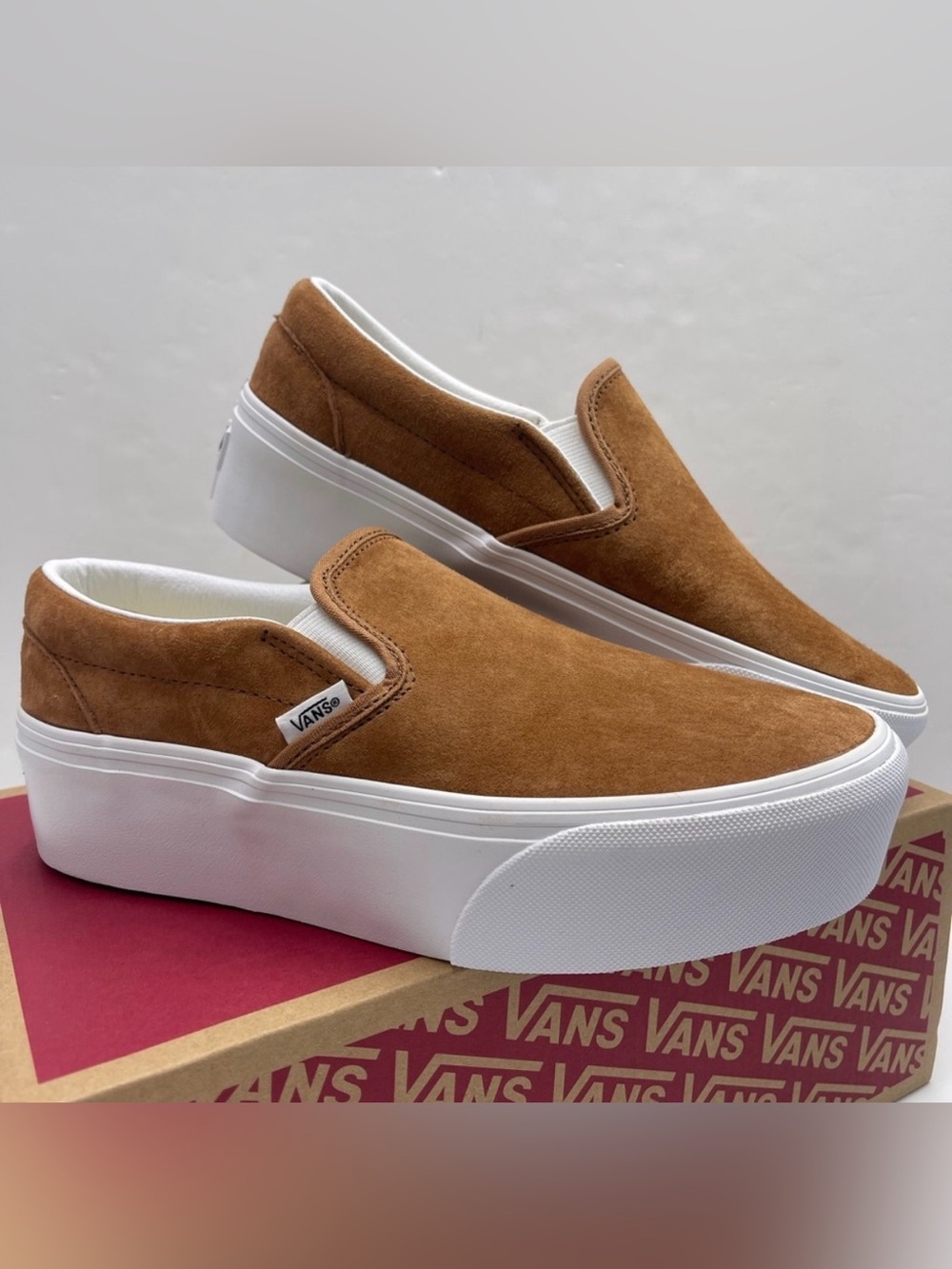 Vans Platform Slip-ons size 5
